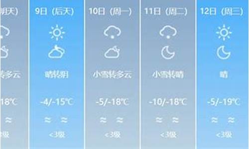 阿勒泰市天气预报7天查询_阿勒泰市天气预报7天查询结果