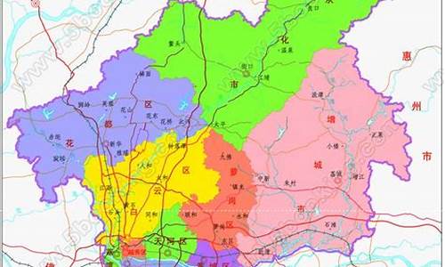 广州地图_广州地图高清版最新全图